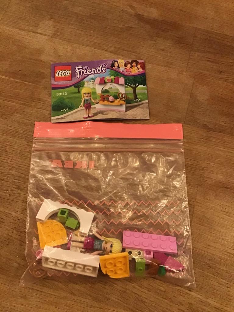 LEGO Friends 30113 Stephanie's Bakkerskraam - Compleet, Ophalen of Verzenden, Gebruikt, Complete set, Lego