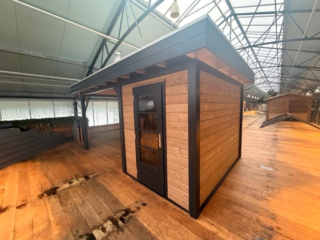 Fonteyn Exclusief Tuinhuis 500 x 300 cm, Tuin en Terras, Ophalen, Tuinhuis, 250 tot 500 cm, Zo goed als nieuw