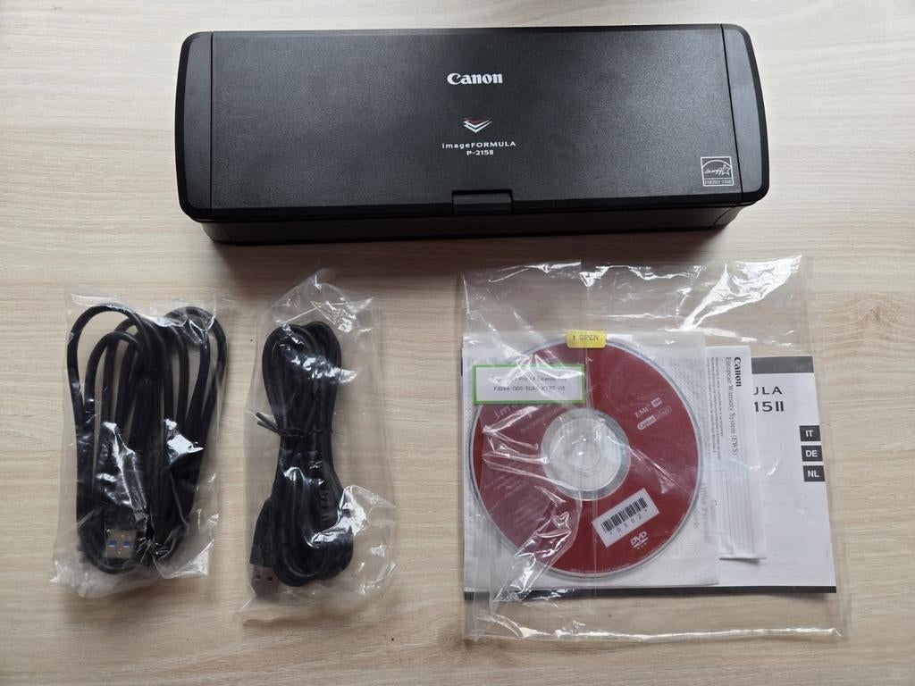Canon P-215II Documentscanner | Nette staat, Computers en Software, Pc speakers, Zo goed als nieuw, Ophalen of Verzenden