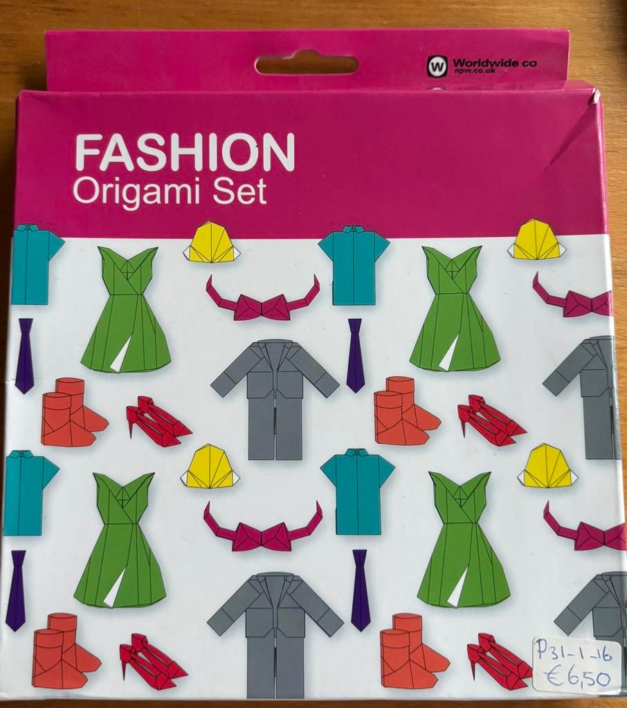 Origami mode set voor kinderen/volwassenen, Boeken, Ophalen of Verzenden, Nieuw