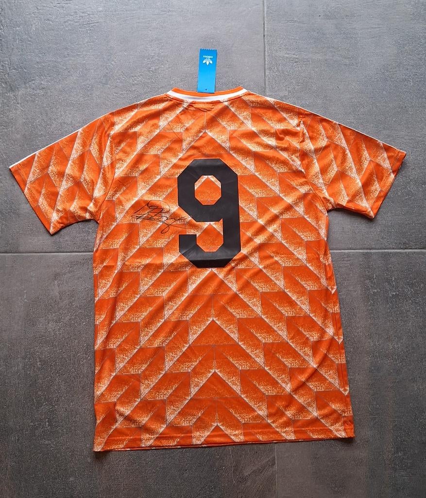 Shirt Oranje 1988 met originele handtekening; John Bosman, Ophalen of Verzenden, Nieuw, Overige binnenlandse clubs, Shirt