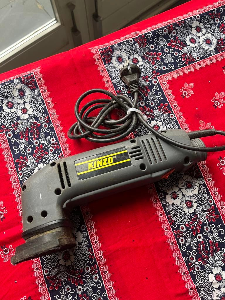Schuurmachine Kinzo, Ophalen of Verzenden, Gebruikt, Minder dan 600 watt, Vlakschuurmachine