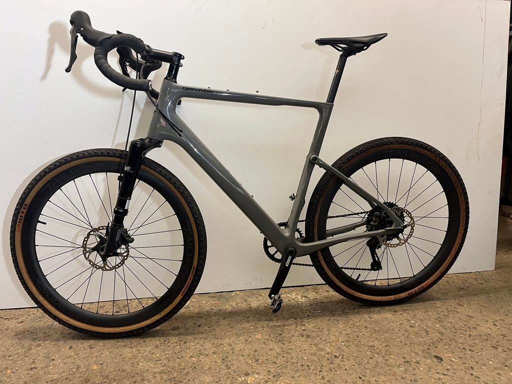 Cannondale topstone L met carbon wielen, Fietsen en Brommers, Fietsen | Racefietsen, Carbon, Zo goed als nieuw, Meer dan 20 versnellingen