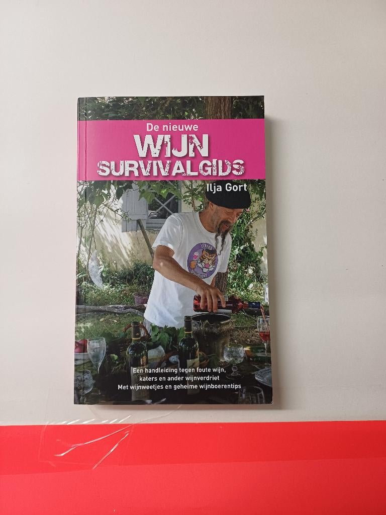 Boek - Ilja Gort - De Nieuwe Wijn Survivalgids, Boeken, Kookboeken, Ophalen of Verzenden, Gelezen, Nederland en België