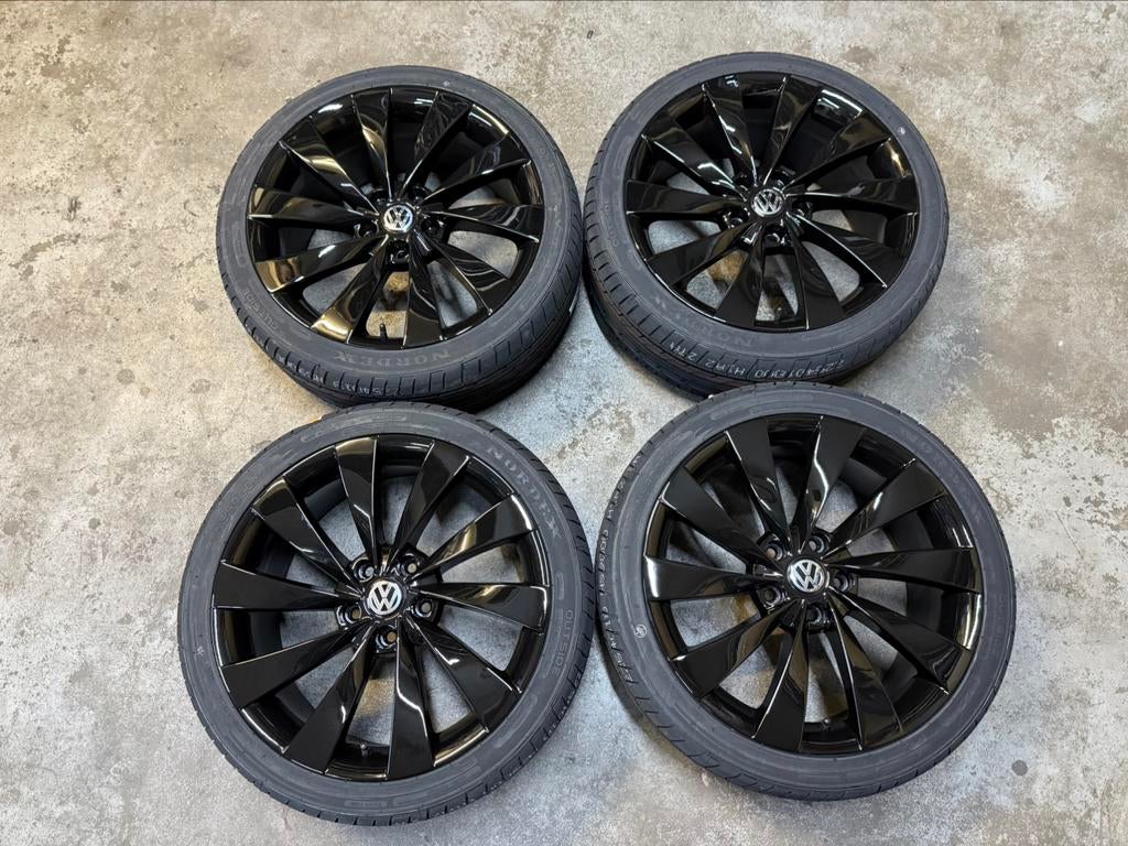 ✅18 inch Volkswagen Golf 6 7 Scirocco velgen 5x112 GTD GTI R, Ophalen, 18 inch, Gebruikt, Banden en Velgen