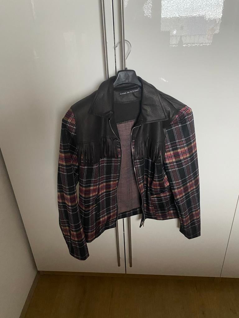 Leuk cowboy jasje met franjes - Maat 40, Kleding | Dames, Maat 38/40 (M), Bruin, Nieuw, Ophalen of Verzenden