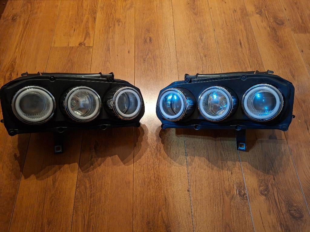 Koplampen wet Alfa Romeo 159 Angel eyes, Ophalen, Gebruikt, Alfa Romeo