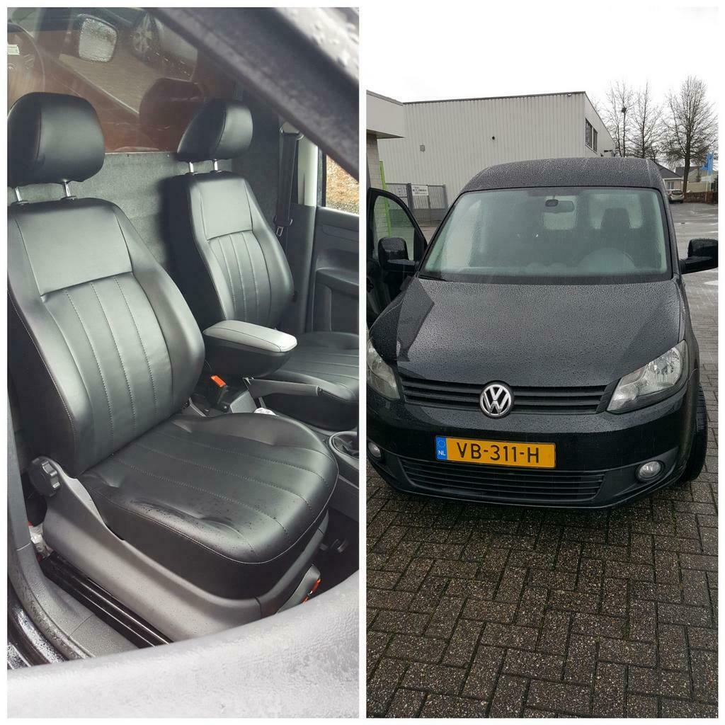 Volkswagen caddy stoelen zwartleder banen. NIEUW!, Auto-onderdelen, Ophalen, Nieuw, Volkswagen