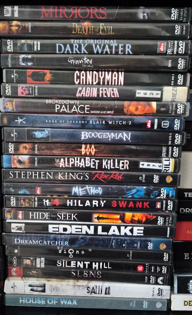 Horror DVD's, Gebruikt, Vanaf 16 jaar, Ophalen of Verzenden, Boxset