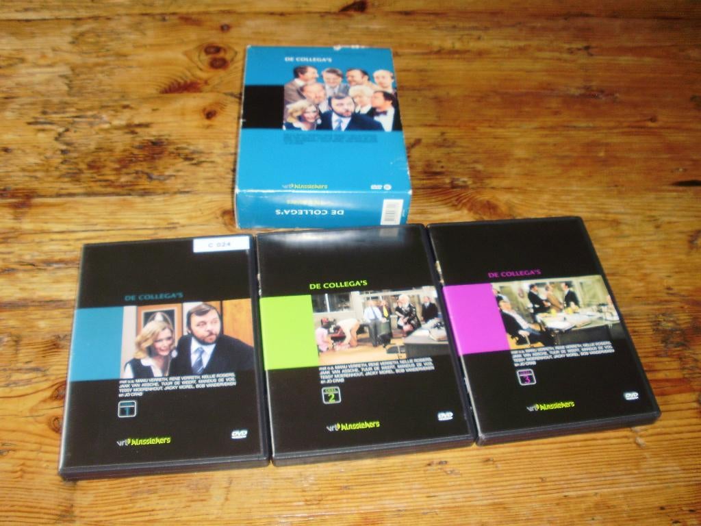 De Collega's / Collegas / DVD / serie 1 / Klassiekers VRT, Cd's en Dvd's, Dvd's | Tv en Series, Alle leeftijden, Ophalen of Verzenden