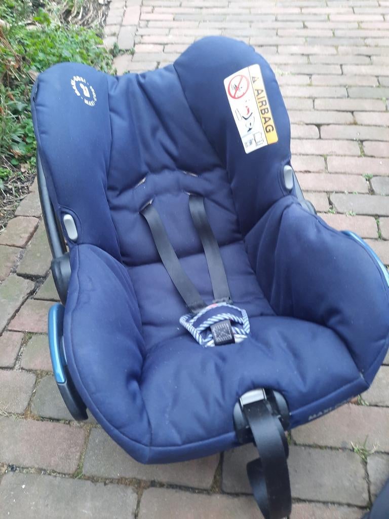 Maxi cosi, blauw, als nieuw, Autogordel, Ophalen of Verzenden, Zo goed als nieuw, 0 t/m 13 kg