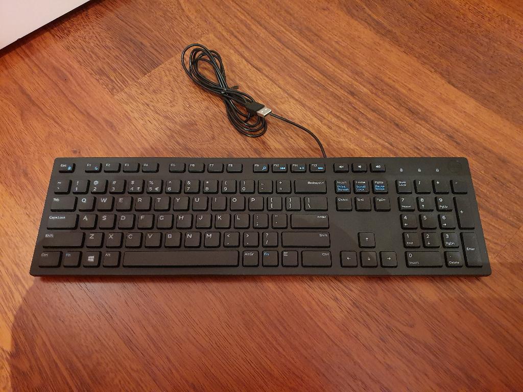 Dell KB216 toetsenbord (nieuw), Computers en Software, Toetsenborden, Ophalen, Multimediatoetsen, Nieuw, Qwerty