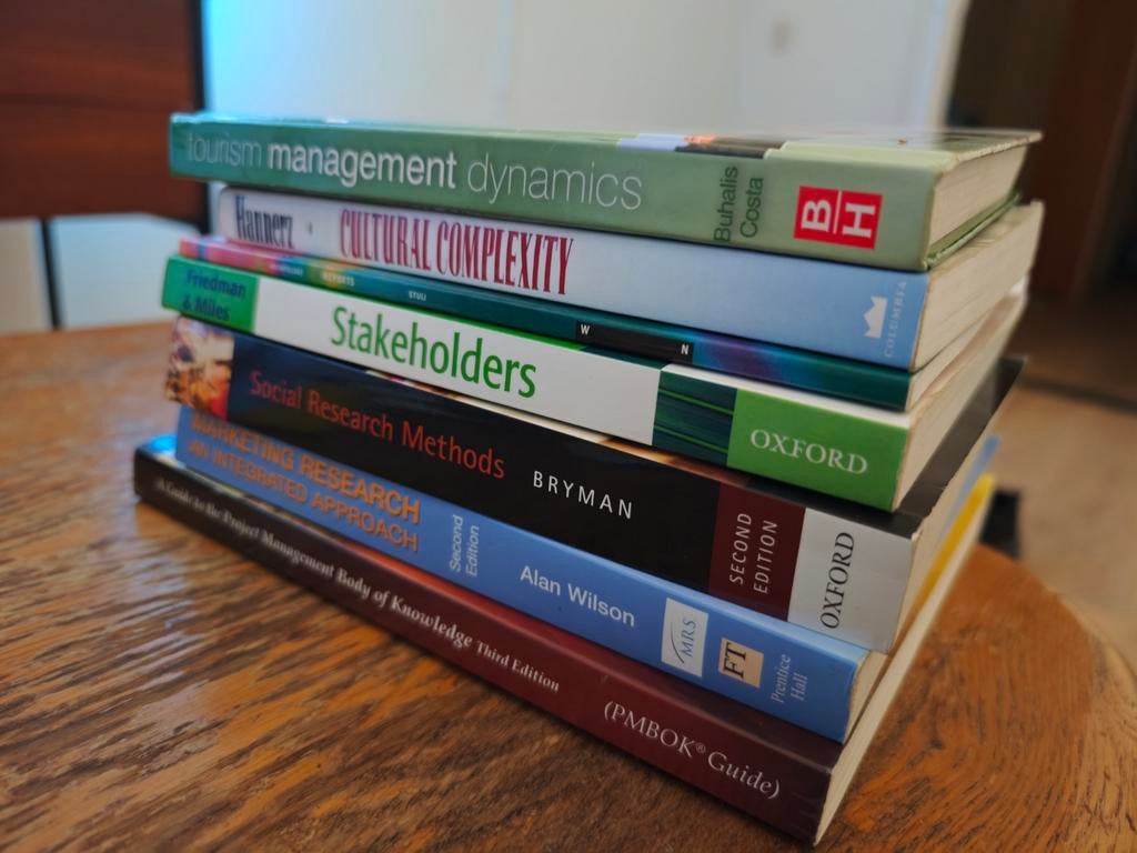 7 Studieboeken -Management, Marketing, Sociologie & Toerisme, Ophalen of Verzenden, Zo goed als nieuw, Economie en Marketing