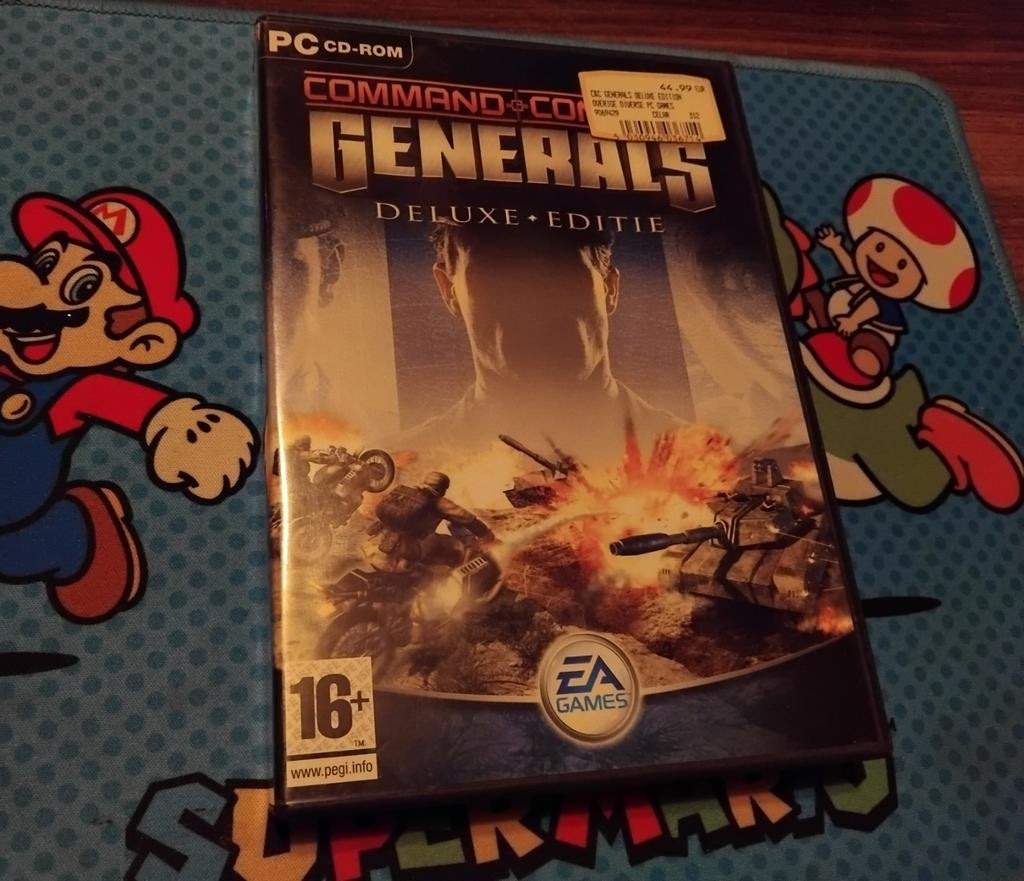 Command and conquer generals deluxe edition pc game, Gebruikt, 1 speler, Ophalen of Verzenden, Strategie en Constructie