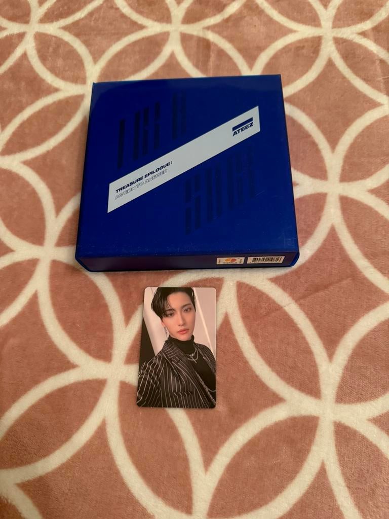 Ateez Treasure Epilogue Action to Answer Album CD Z versie, Verzamelen, Ophalen of Verzenden, Zo goed als nieuw, Foto of Kaart