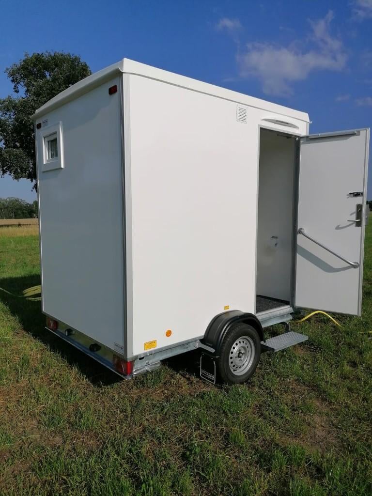 Douche wagen verhuur, mobiele badkamer, douchewagen te huur, Hobby en Vrije tijd, Ophalen, Overige