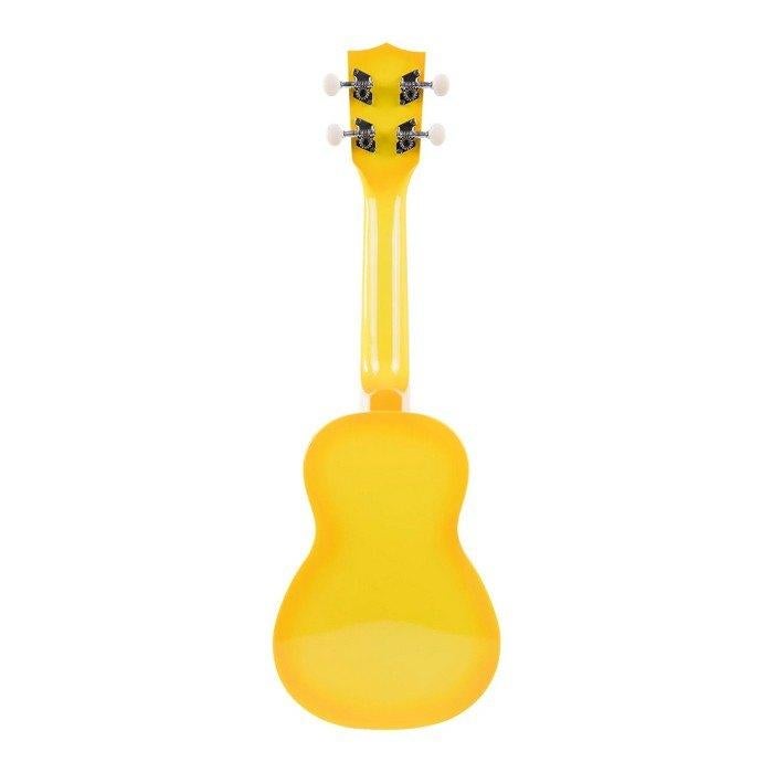 Kala Makala Dolphin Yellow Burst sopraan ukelele, ., Nieuw, Ophalen of Verzenden, Akoestische gitaar