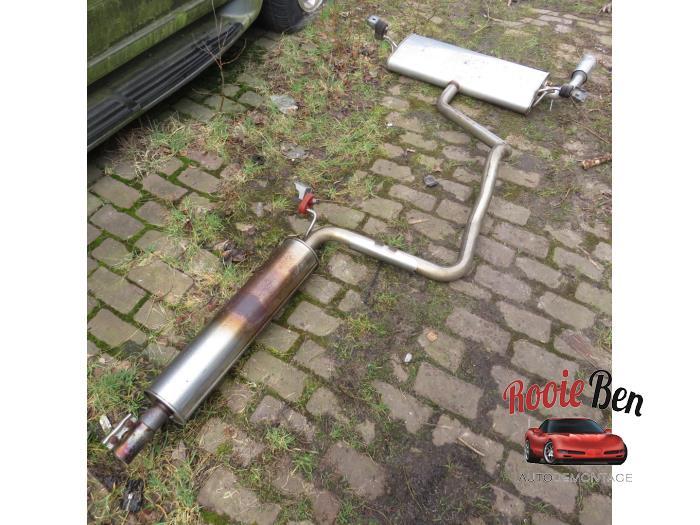 Uitlaat Midden + Einddemper van een Audi A3, Auto-onderdelen, Gebruikt, -, -, -