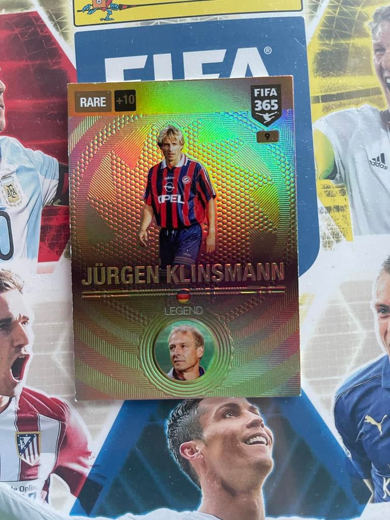 Jurgen Klinsmann panini 365 2017, Ophalen of Verzenden, Zo goed als nieuw, Buitenlandse clubs, Poster, Plaatje of Sticker