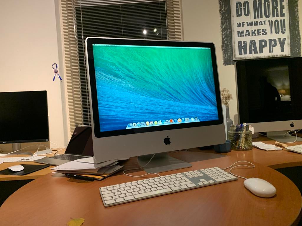 iMac 24 inch (begin 2009) 2.66 GHz Core2Duo/4Gb/460Gb, Computers en Software, Ophalen, Gebruikt, 2 tot 3 Ghz, HDD