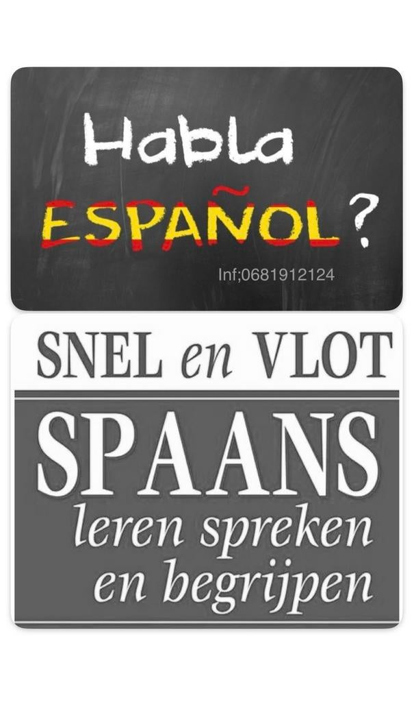 Spaans bijles / ondersteuning van Spaans, Diensten en Vakmensen, Bijles, Privé-les en Taalles, Privéles, Bijles