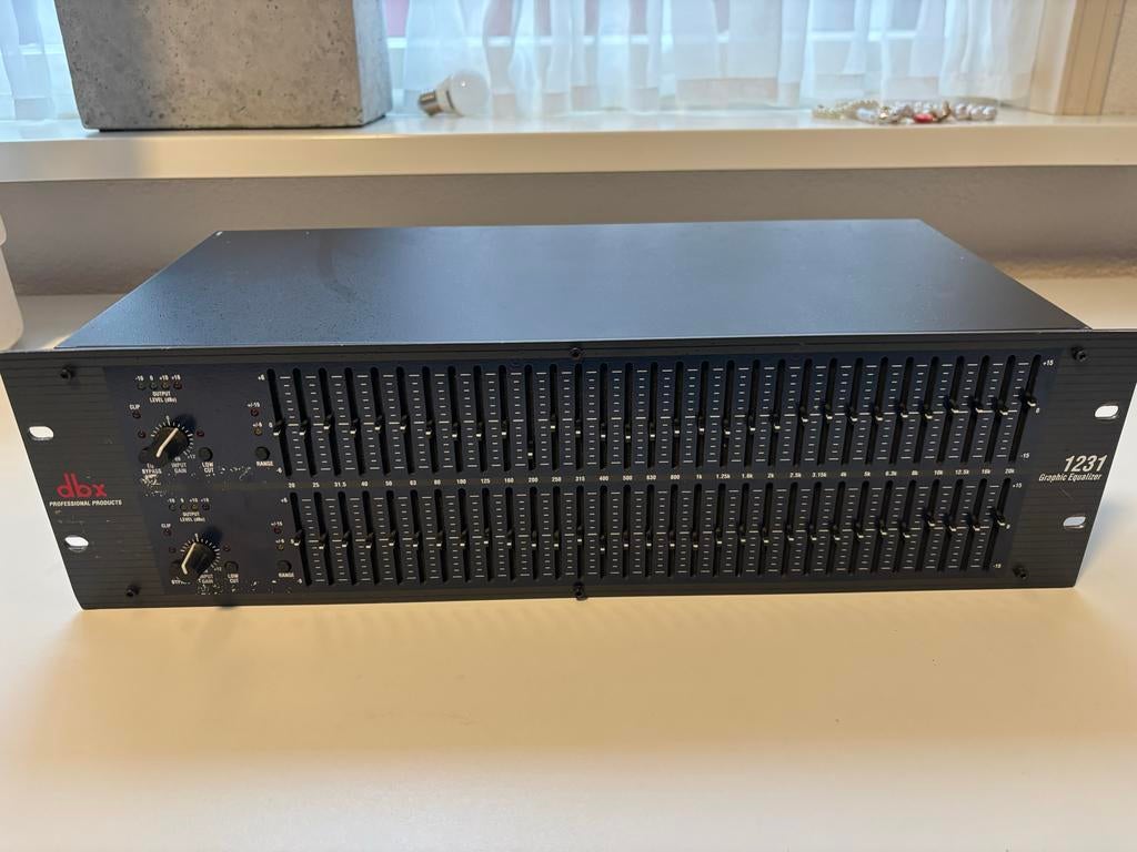 DBX 1231 Grafische Equalizer - Topstaat!, Muziek en Instrumenten, Ophalen of Verzenden, Gebruikt, Minder dan 500 watt, P.A.