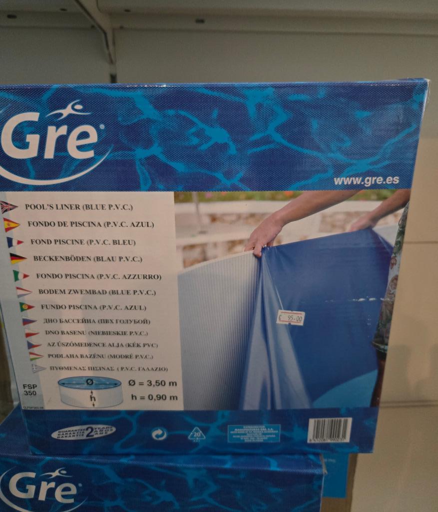 Zwembadfolie 3.50 x 0.90 m €.  50,00  AKTIE OP=OP, Ophalen of Verzenden, Nieuw