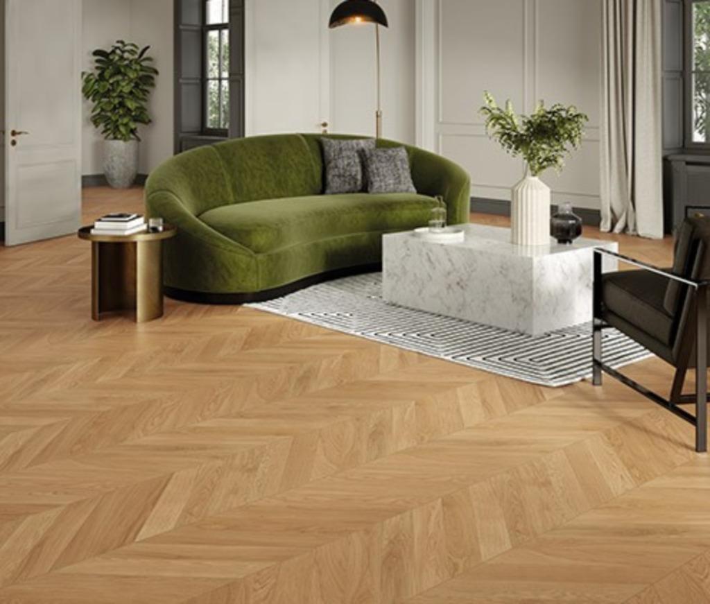 Hongaarsepunt Laminaat Natuur Eiken 8mm €16,95p/m2