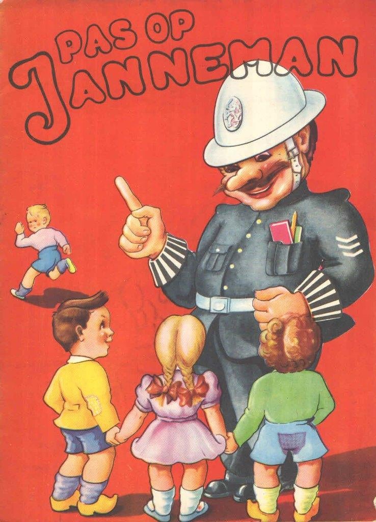 Pas op Janneman (rond 1950), 5 of 6 jaar, Fictie algemeen, Jongen of Meisje, Ophalen of Verzenden