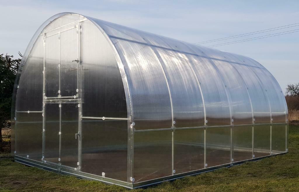 Tunnelkas Melati 3x8m 24m² 4mm of 6mm Polycarbonaat, Overige materialen, Polycarbonaat, Ophalen of Verzenden, Kweekkas