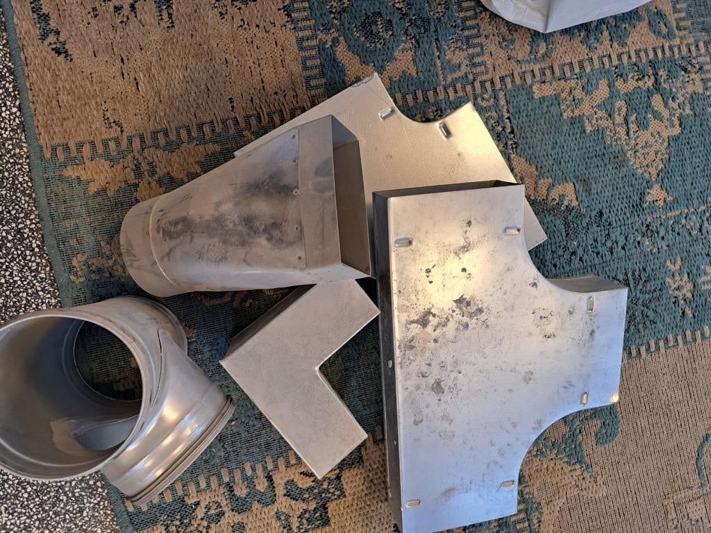 Ventilatie kanalen, Ophalen, Nieuw, Minder dan 5 m², Folie