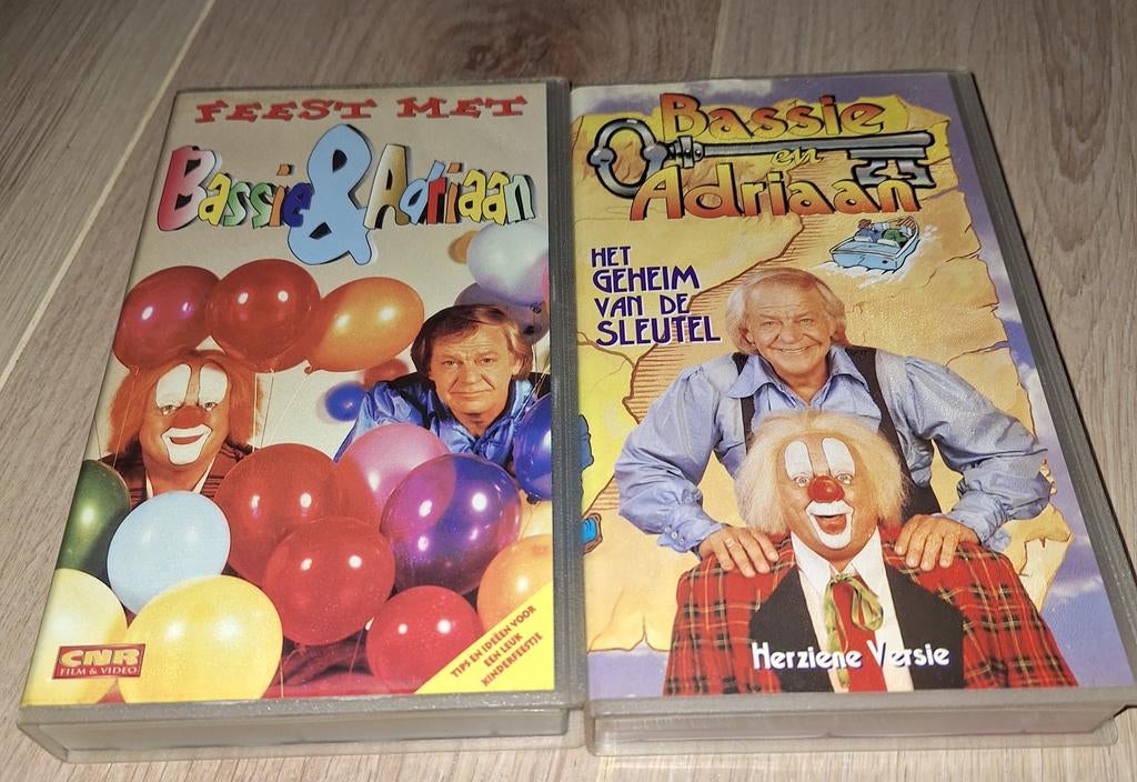 VHS Videobanden Collectie - Nostalgie!, Gebruikt, Tekenfilm, Alle leeftijden, Kinderprogramma's en -films
