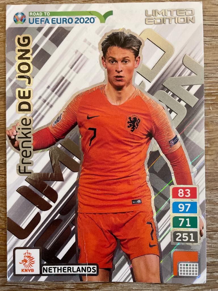 Voetbal plaatje Frenkie De Jong, Verzamelen, Sportartikelen en Voetbal, Verzenden, Nieuw, Overige binnenlandse clubs, Poster, Plaatje of Sticker