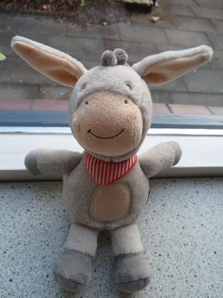 Ezel of ezeltje merk Babydream zacht velours meet ca 24 cm, Ophalen of Verzenden, Zo goed als nieuw, Overige typen