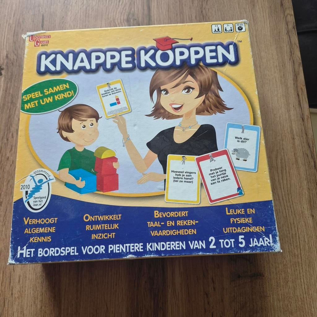Knappe Koppen, kinderspel, Ophalen