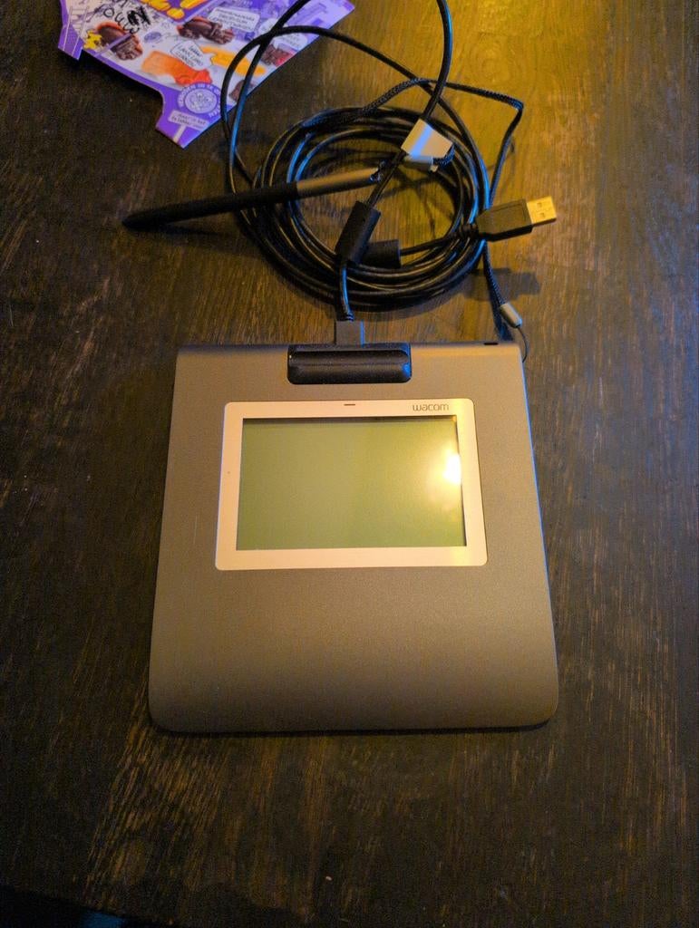 Wacom STU-430/G Signature Pad, Gebruikt, Multi-touch, Ophalen of Verzenden, Wacom