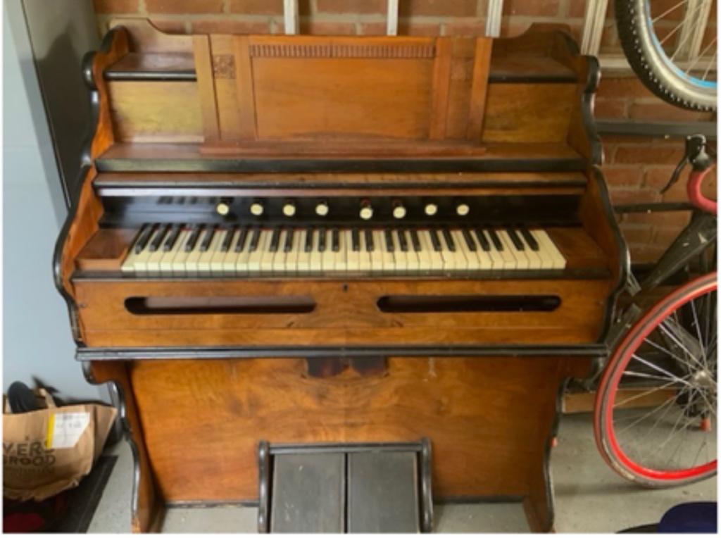 Harmonium, Muziek en Instrumenten, Orgels, Gebruikt, Harmonium, 1 klavier, Ophalen