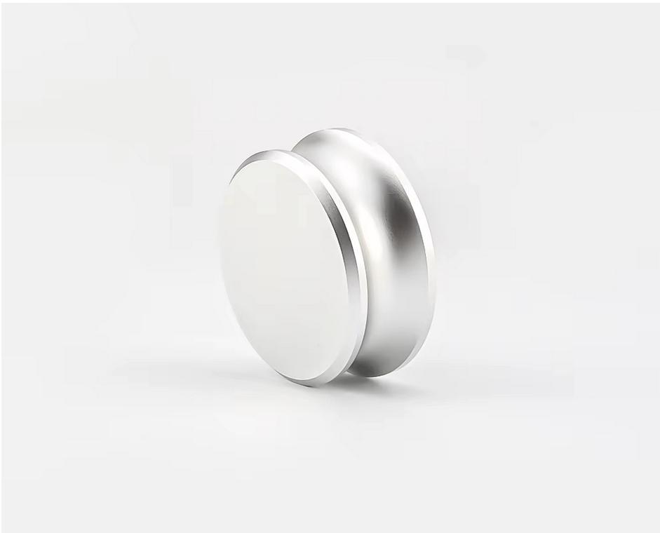 Platenpuck - platengewicht | zilverkleur, Ophalen, Nieuw, Platenspeler-onderdeel, Overige merken