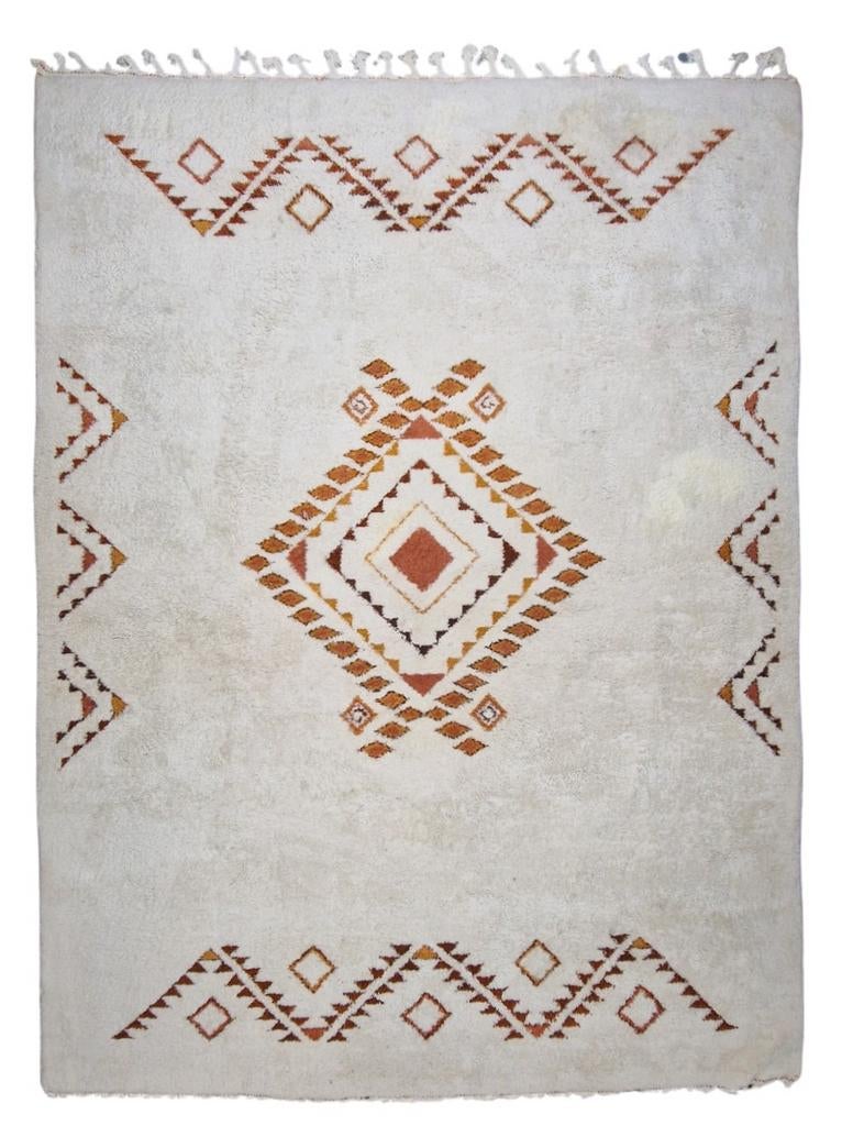 Groot Berber Tapijt Marokko 395x295 wollen vloerkleed, 1185VB, Info@rugsandcarpets.nl, De handelmaatschappij, Bruin