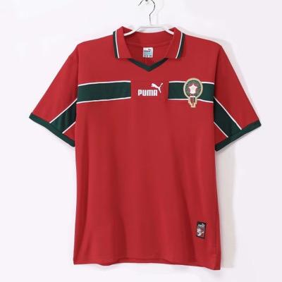 Marokko Retro Voetbalshirt 1998 - Exclusief!, Ophalen of Verzenden, Nieuw, Overige maten, Rood
