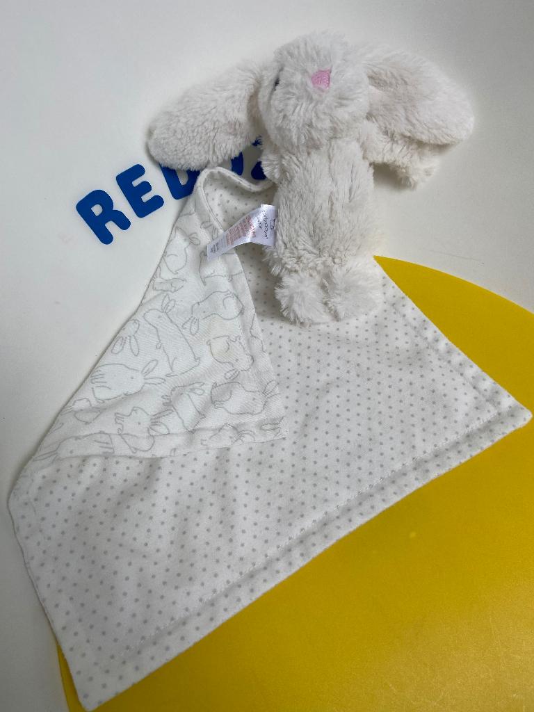 5103 primark konijn konijntje wit met doekje, Kinderen en Baby's, Speelgoed | Knuffels en Pluche, Ophalen of Verzenden, Zo goed als nieuw