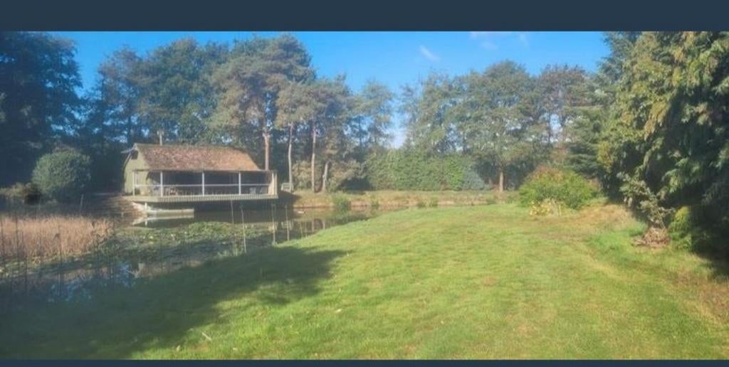 natuurhuisje met visvijver, Limburg of Luik, Tuin, Overige typen, Landelijk
