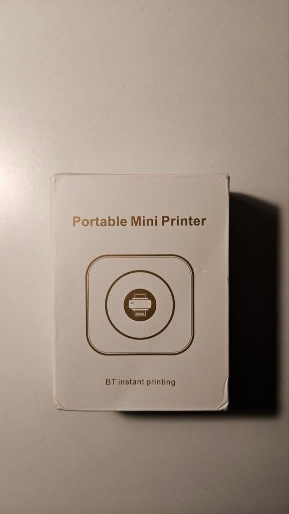 Mini printer zwart, Computers en Software, Printers, Ophalen of Verzenden