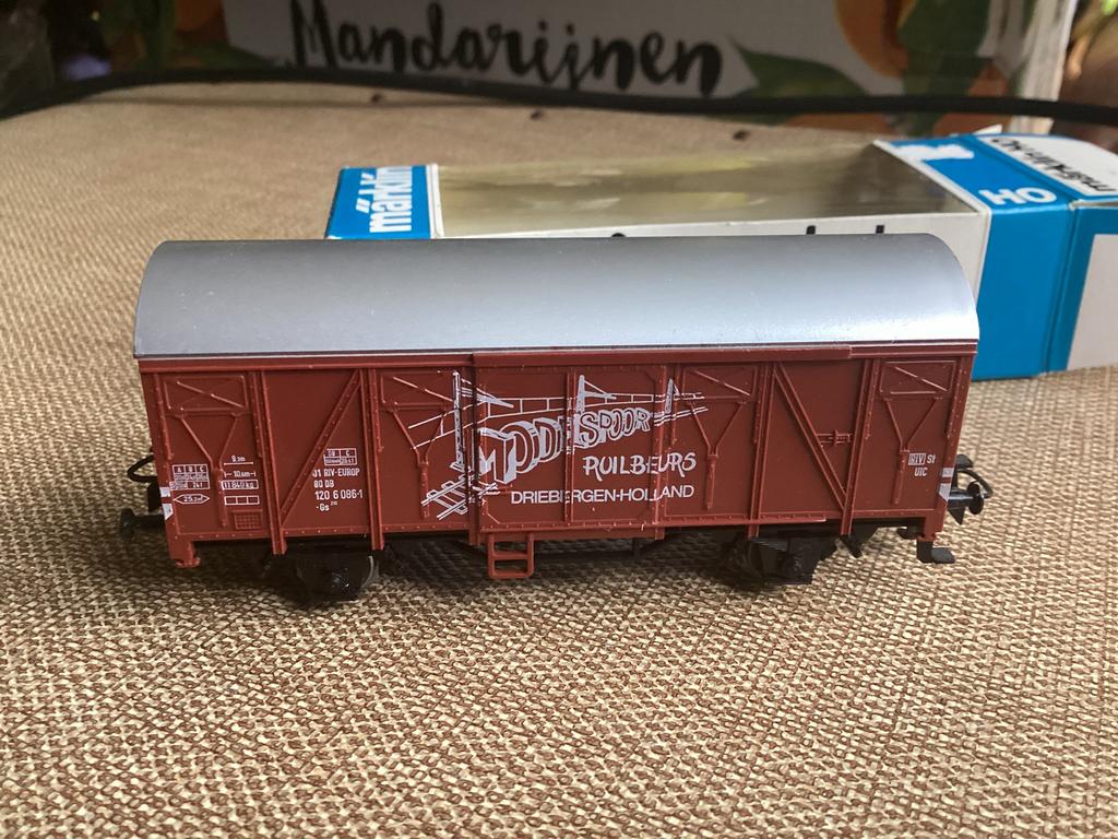 Marklin modelspoor ruilbeurs Driebergen holland zgan, Wisselstroom, Wagon, Ophalen of Verzenden, Zo goed als nieuw