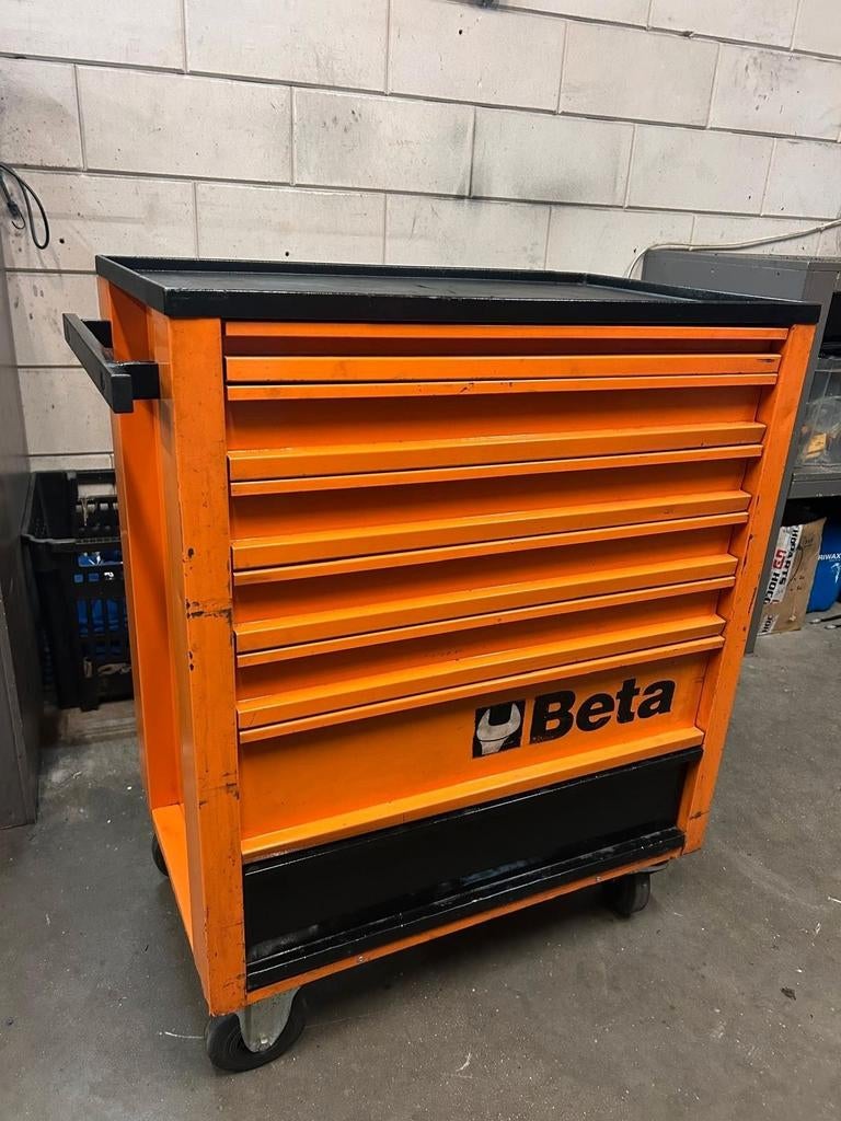 Beta Kar met Gereedschap - Origineel, Auto diversen, Autogereedschap, Ophalen of Verzenden, Gebruikt
