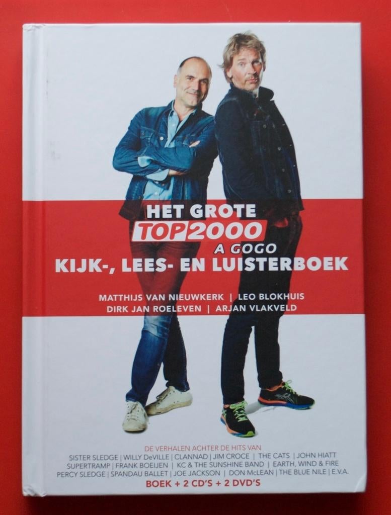 Het Grote Top 2000 A Gogo Kijk-, Lees-, en Luisterboek 2015, Ophalen of Verzenden, Zo goed als nieuw, Algemeen, Meerdere auteurs