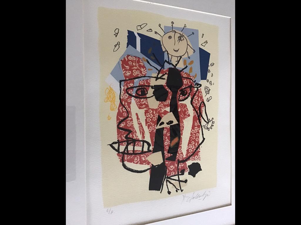 Kees Salentijn - FANTASIA - Zeefdruk - handgesigneerd, Ophalen