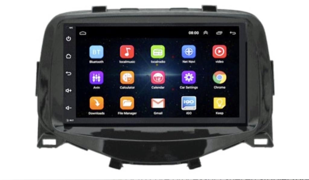 Auto radio Toyota Aygo/Citroen C1/Peug108 bj 2014+, Ophalen of Verzenden, Nieuw