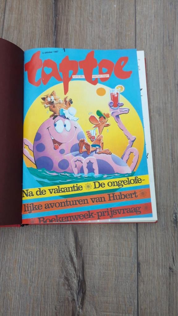 Ingebonden Taptoe 1987-1988, Boeken, Stripboeken, Ophalen of Verzenden, Zo goed als nieuw, Diverse