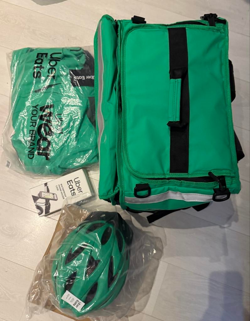 Complete Uber Eats Bezorgset - Nieuw!, Verzenden, Nieuw